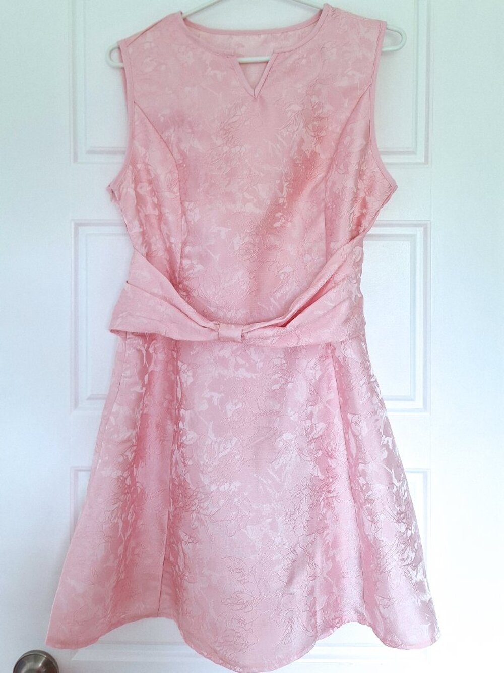 Brand New Elegant Pink Summer Wedding Guest Dress Size M